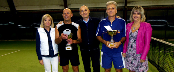 La foto dei vincitori della "storica" 25° edizione 2014, Vito Morello e Roberto Trabatti