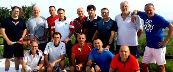 Foto del gruppo di player di "Summer Tenniscup" in Golferenzo