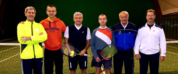 Foto di gruppo dei due team De Martino vs Callegari 