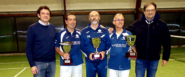 I vincitori De Santi Bertoli e Gardella premiati da Sala e Cappelletti