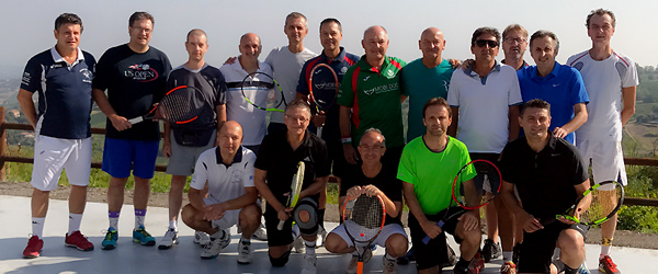 Foto del gruppo di Summer Tenniscup in Golferenzo