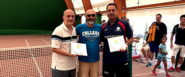 Summer Tenniscup 2017 a Paolo Vitali e Dante Vecchio premiati da Davide Bertoli