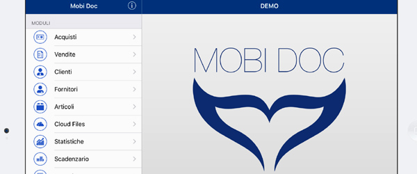 MOBIDOC la app alla partenza