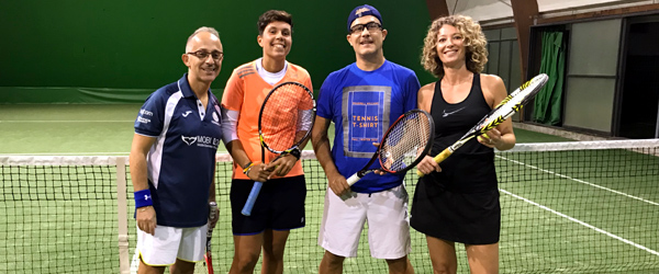 Gardella e Ludovica Mangiagalli vs Stefano Gobetti e Alessandra Carrea