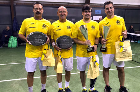 Dopo una finale epica DEL BUONO e GRIFFINI alzano la coppa del 30° TORNEO GIALLO battendo VECCHIO e VICENTINI